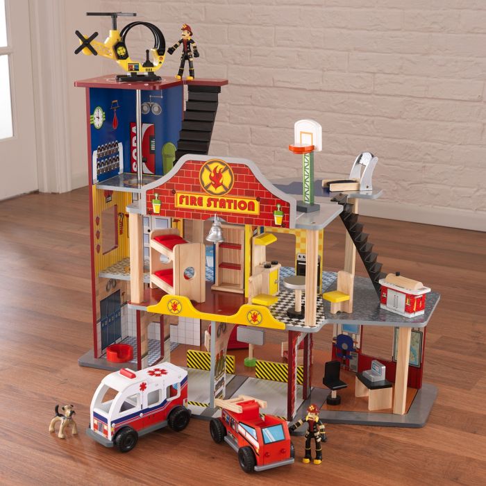 Игровой набор KidKraft 63214 Пожарная станция