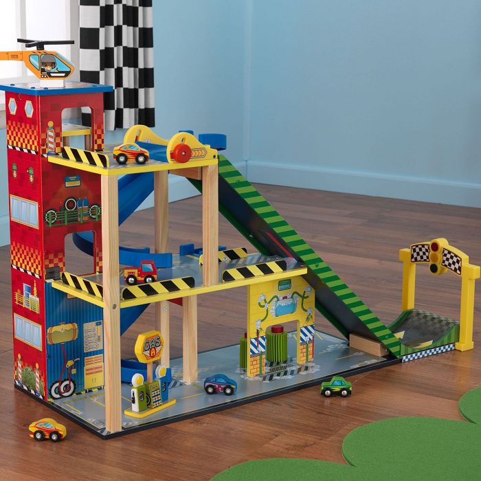 Ігровий набір KidKraft 63267 Mega Ramp Racing Set
