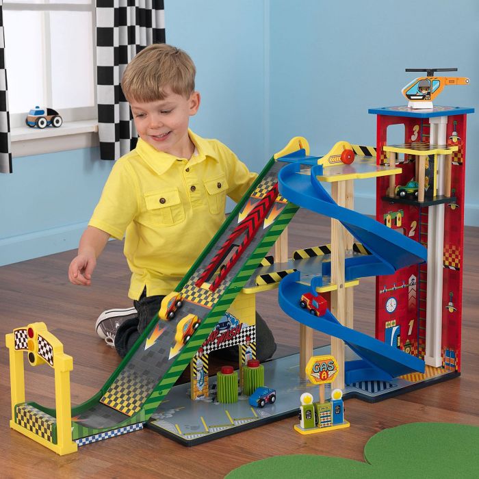 Ігровий набір KidKraft 63267 Mega Ramp Racing Set