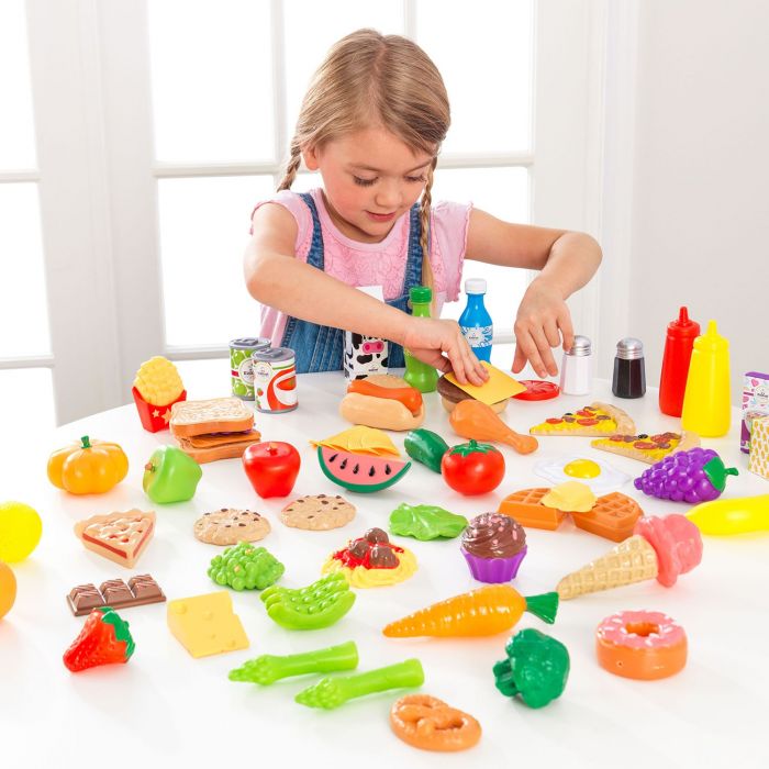 Набір продуктів та їжі KidKraft 63510 65-Piece