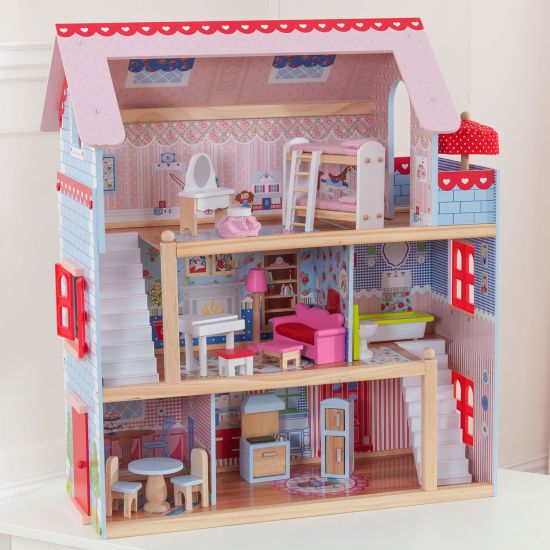 Ляльковий будиночок KidKraft 65054 Chelsea Doll Cottage