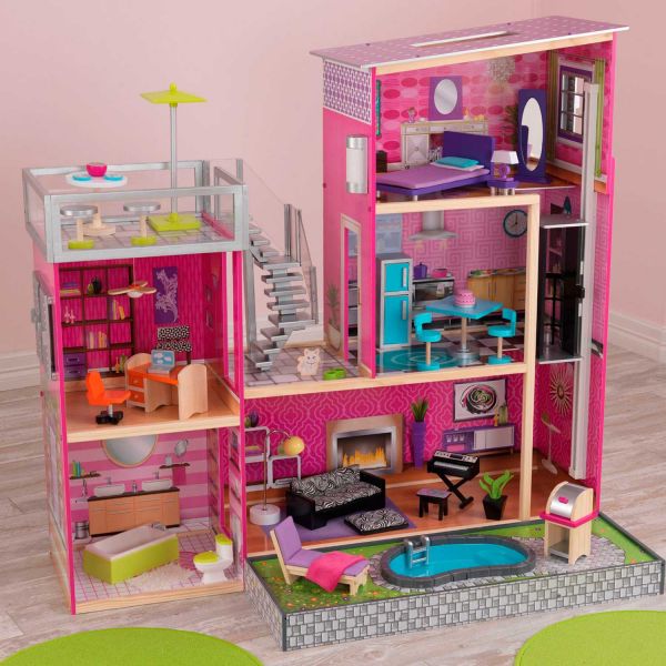 Интерактивный кукольный домик KidKraft 65833 Uptown