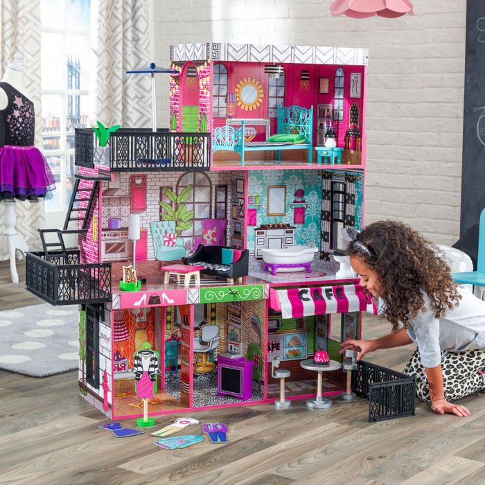 Интерактивный кукольный домик KidKraft 65922 Brooklyn's Loft