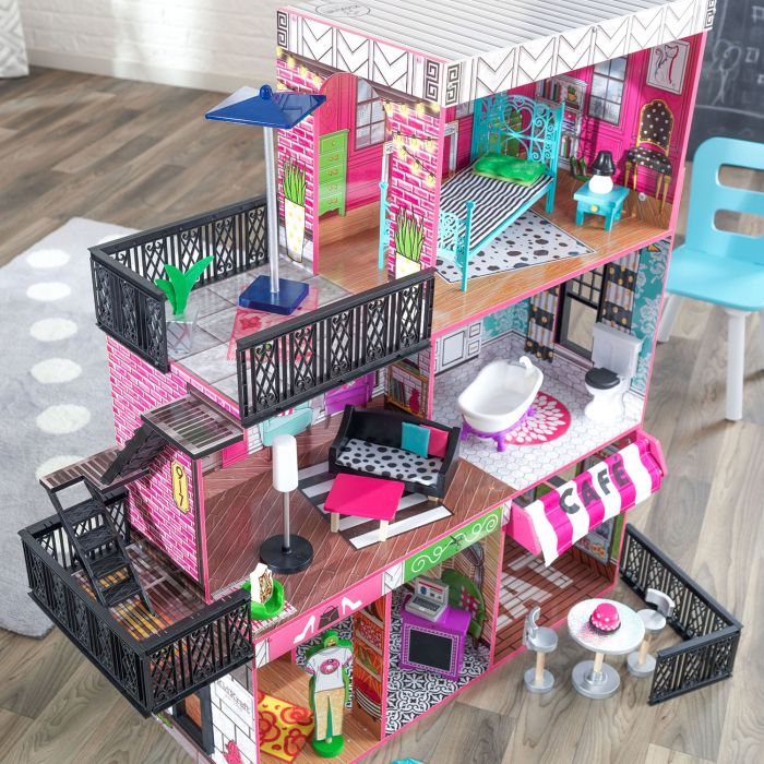 Интерактивный кукольный домик KidKraft 65922 Brooklyn's Loft