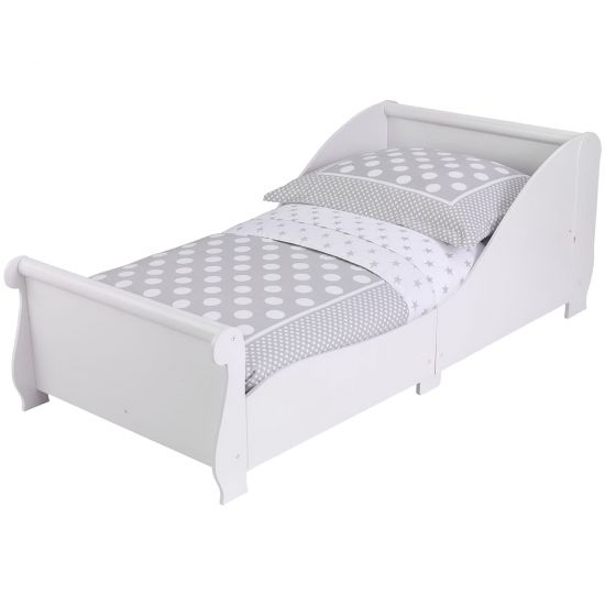 Детская кроватка KidKraft 86730 Sleigh White