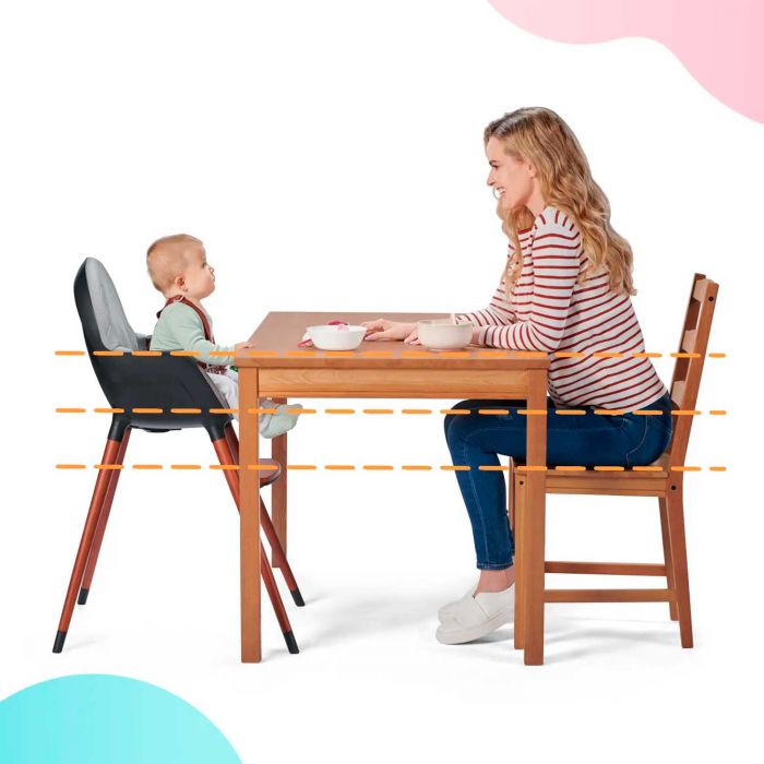 Стільчик для годування 2 в 1 Kinderkraft Finix
