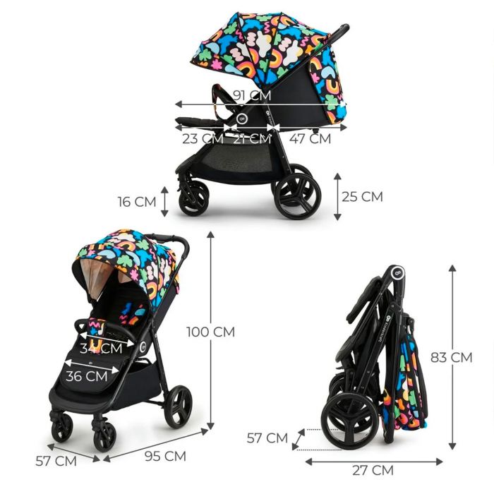 Прогулянковий візок Kinderkraft Grande