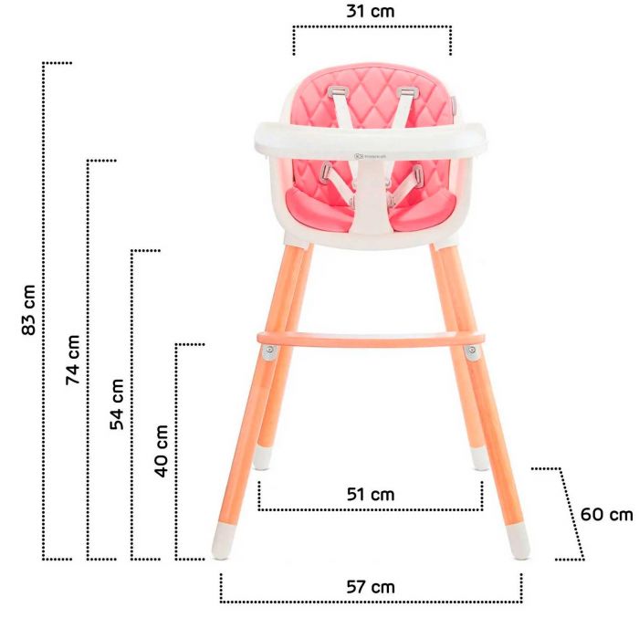 Стульчик для кормления Kinderkraft Sienna