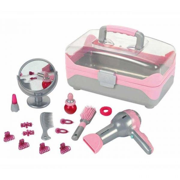 Набор парикмахера с феном в чемодане Klein 5862
