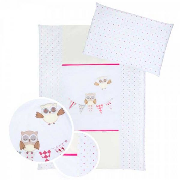 Детский постельный комплект Klups Nocne Sowki H237/H238 5 ед.