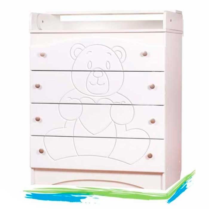 Дитячий пеленальний комод Kiddy і Ведмедик, Вальтер