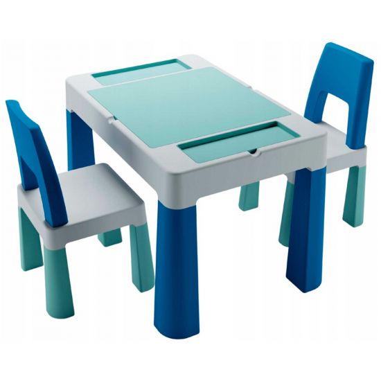 Комплект дитячих меблів: стіл і два стільці Tega Baby Multifun