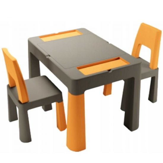 Комплект дитячих меблів: стіл і два стільці Tega Baby Multifun