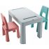 Комплект детской мебели стол и два стула Tega Baby Multifun