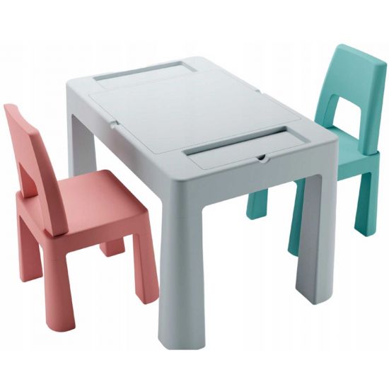 Комплект детской мебели стол и два стула Tega Baby Multifun