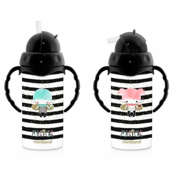 Термопоильник Miniland 89358 Thermokid Magical с трубочкой 240 мл