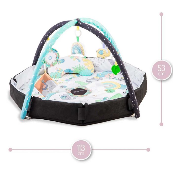 Детский развивающий коврик MoMi Day and Night