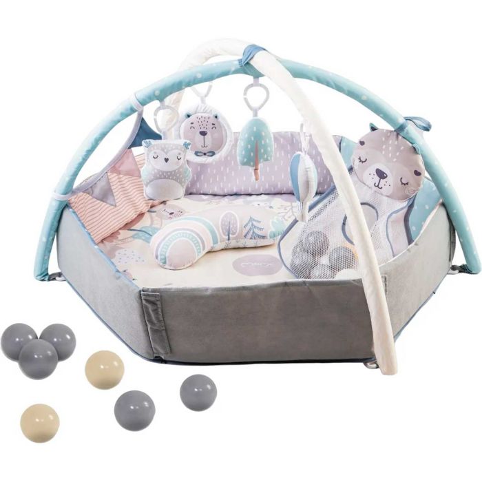 Детский развивающий коврик MoMi Pastel