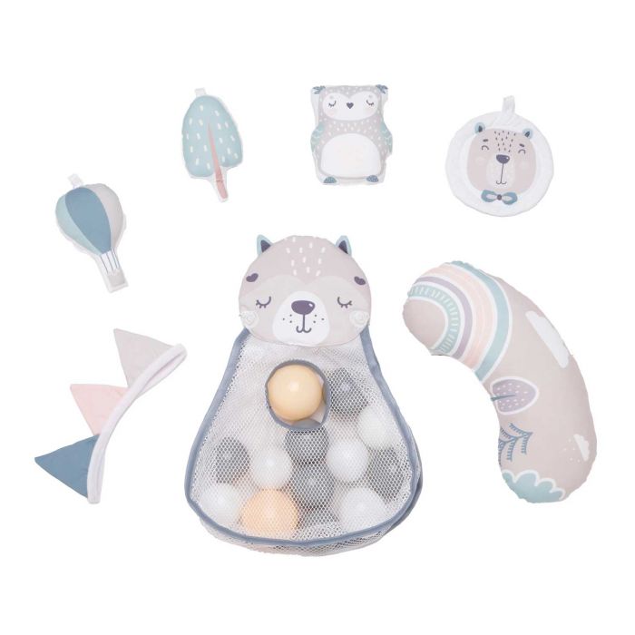 Детский развивающий коврик MoMi Pastel