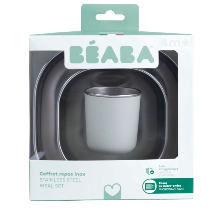 Набор металлической посуды Beaba 3 предмета