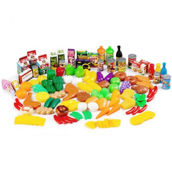 Набор продуктов и еды EcoToys 120 шт Набор продуктов и еды EcoToys 120 шт