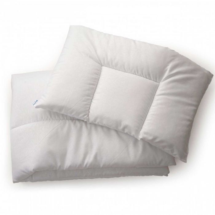 Одеяло с подушкой для новорожденных Twins White