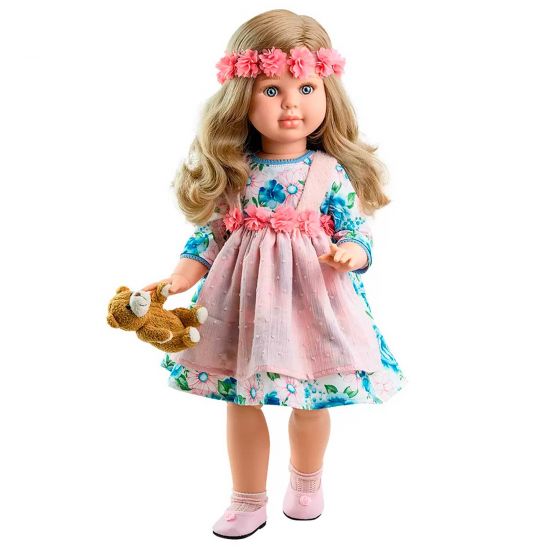 Шарнирная кукла Альма 60 см, Paola Reina 06565