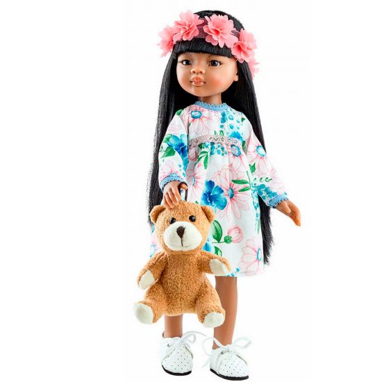 Лялька Paola Reina 04453 Мейлі з іграшкою 32 см