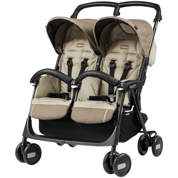 Прогулочная коляска для двойни Peg-Perego Aria Shopper Twin Прогулочная коляска для двойни Peg-Perego Aria Shopper Twin