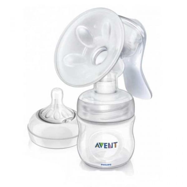Молокоотсос ручной Philips-Avent SCF 330/20 с бутылочкой