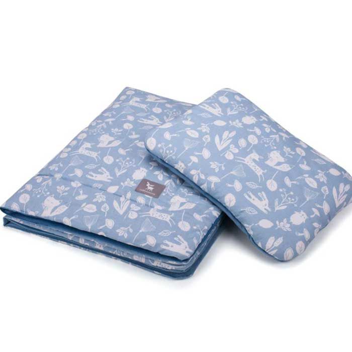 Плед с подушкой Cottonmoose Cotton Velvet
