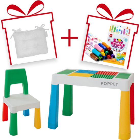 Столик и стульчик Poppet Color