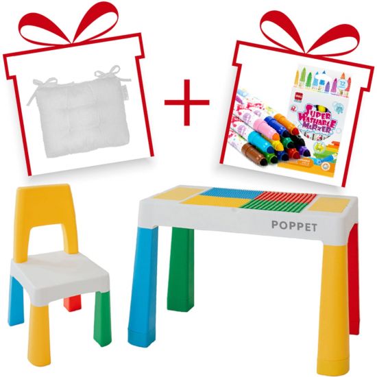 Столик и стульчик Poppet Color