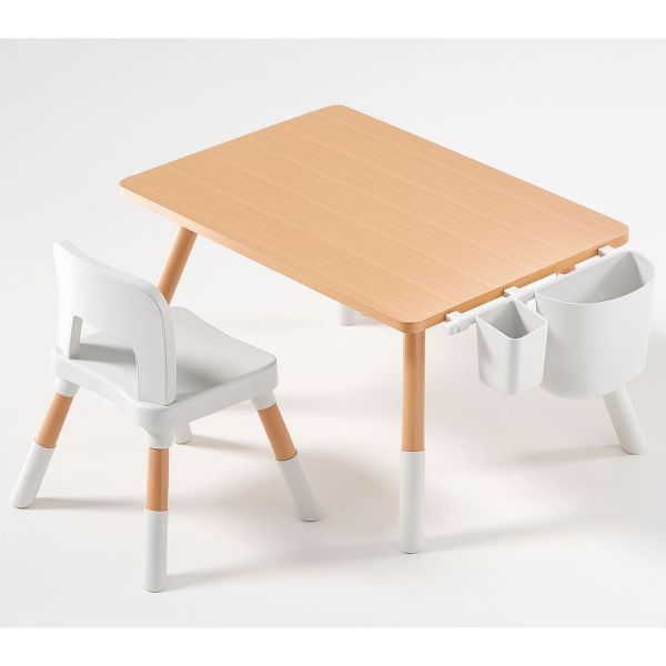 Детский столик и стульчик Poppet Мультивуд Макси 3в1