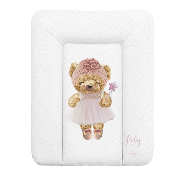 Пеленальный мягкий матрас CebaBaby 70×50 см