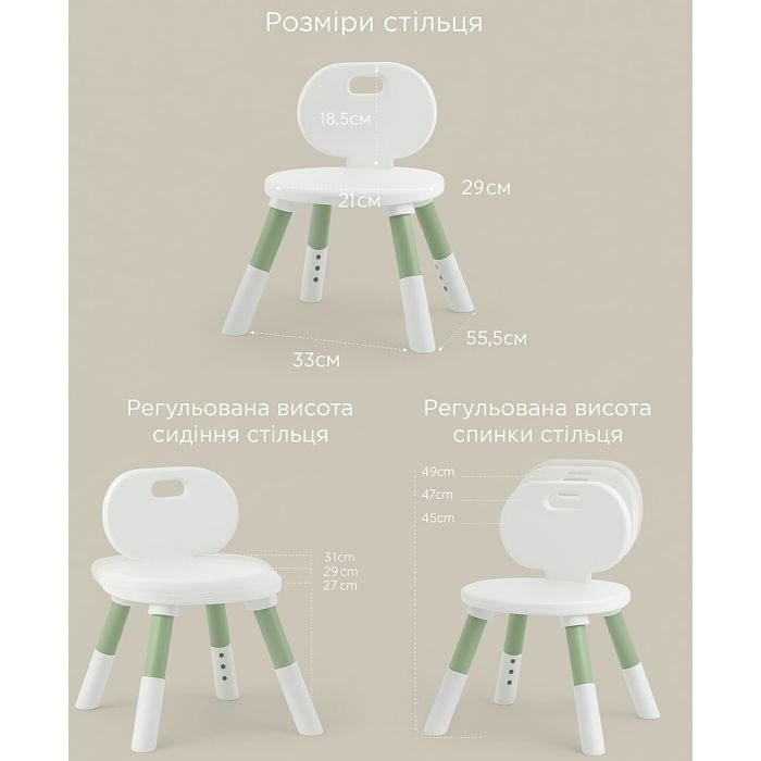 Стільчик Poppet Мультивуд