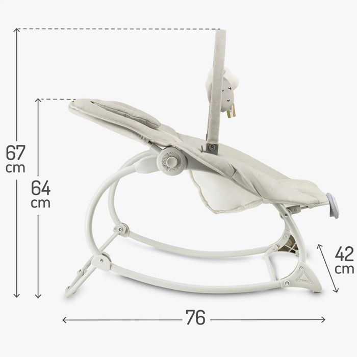 Шезлонг MoMi Lapis