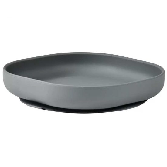 Силиконовая тарелка с подставкой-присоской Beaba
