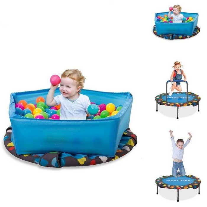 Игровой центр–батут с шариками Smart Trike Trampoline 3 в 1