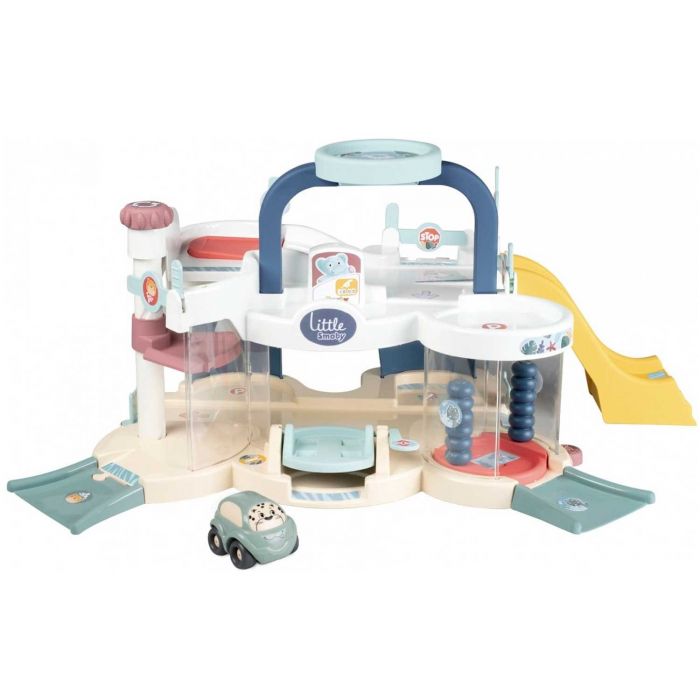 Развивающая игра Smoby 140202 Первый гараж с машинкой