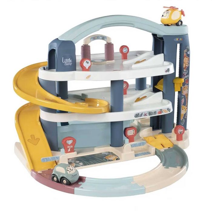 Дитячий гараж 3 рівня Smoby 140203 Little Maxi Vroom Planet