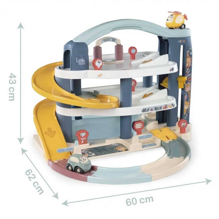 Дитячий гараж 3 рівня Smoby 140203 Little Maxi Vroom Planet