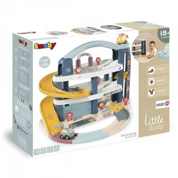 Дитячий гараж 3 рівня Smoby 140203 Little Maxi Vroom Planet