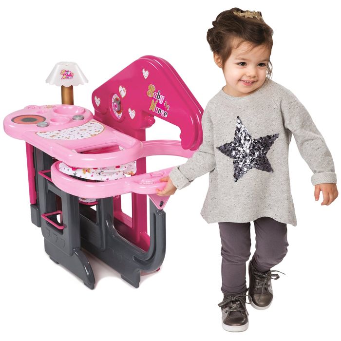 Игровой центр Smoby 220318 Baby Nurse по уходу за куклой 6 в 1
