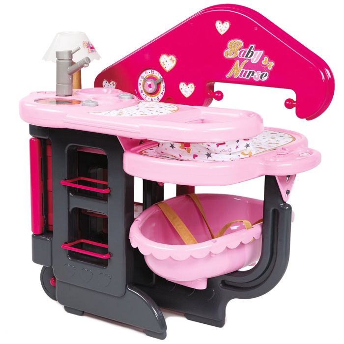 Игровой центр Smoby 220318 Baby Nurse по уходу за куклой 6 в 1