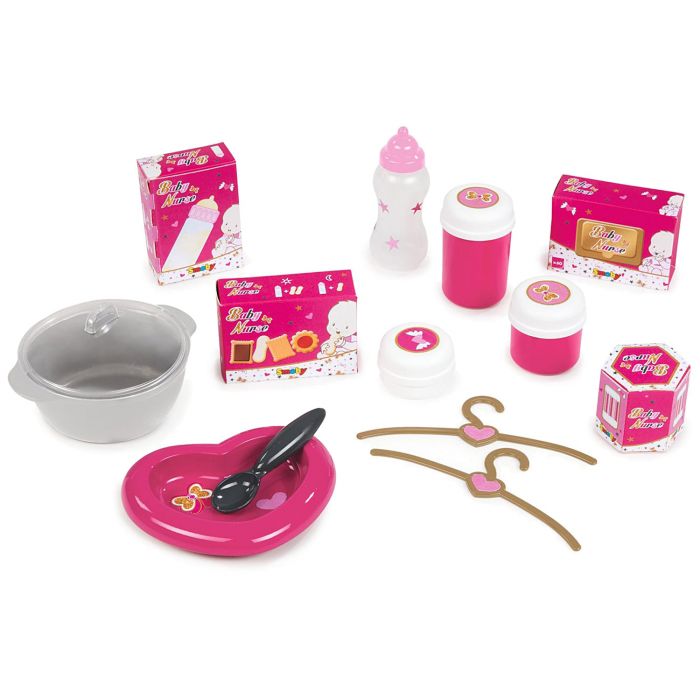 Игровой центр Smoby 220318 Baby Nurse по уходу за куклой 6 в 1