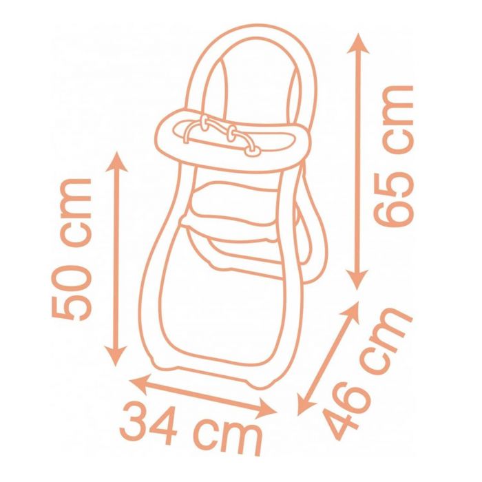 Стільчик для годування ляльки Baby Nurse Smoby 220388