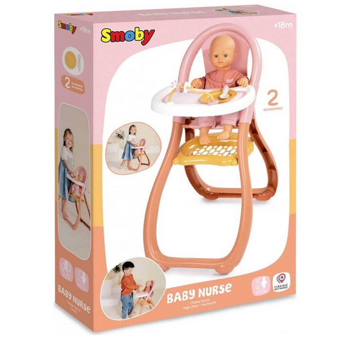 Стільчик для годування ляльки Baby Nurse Smoby 220388