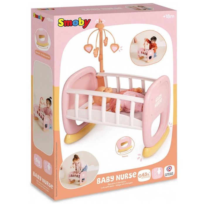 Кроватка для кукол Baby Nurse Smoby 220390
