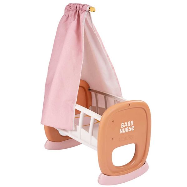 Кроватка для кукол с балдахином Baby Nurse Smoby 220391